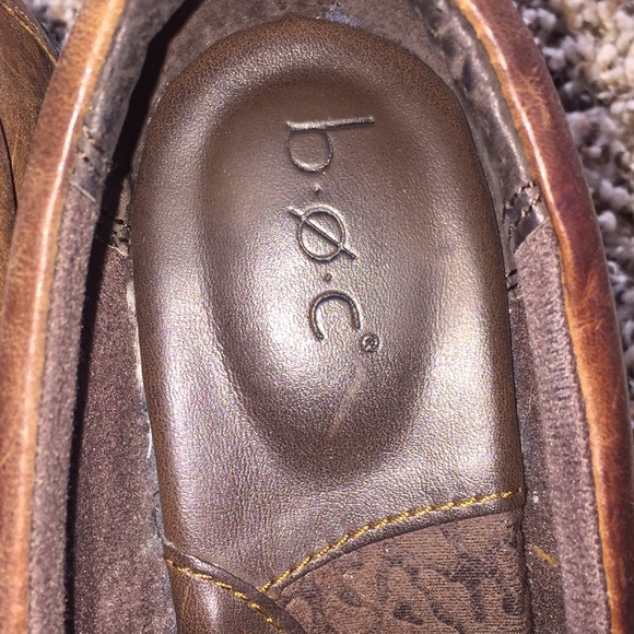 Boc leather clogs. Brown size 6 - Picture 2 of 5